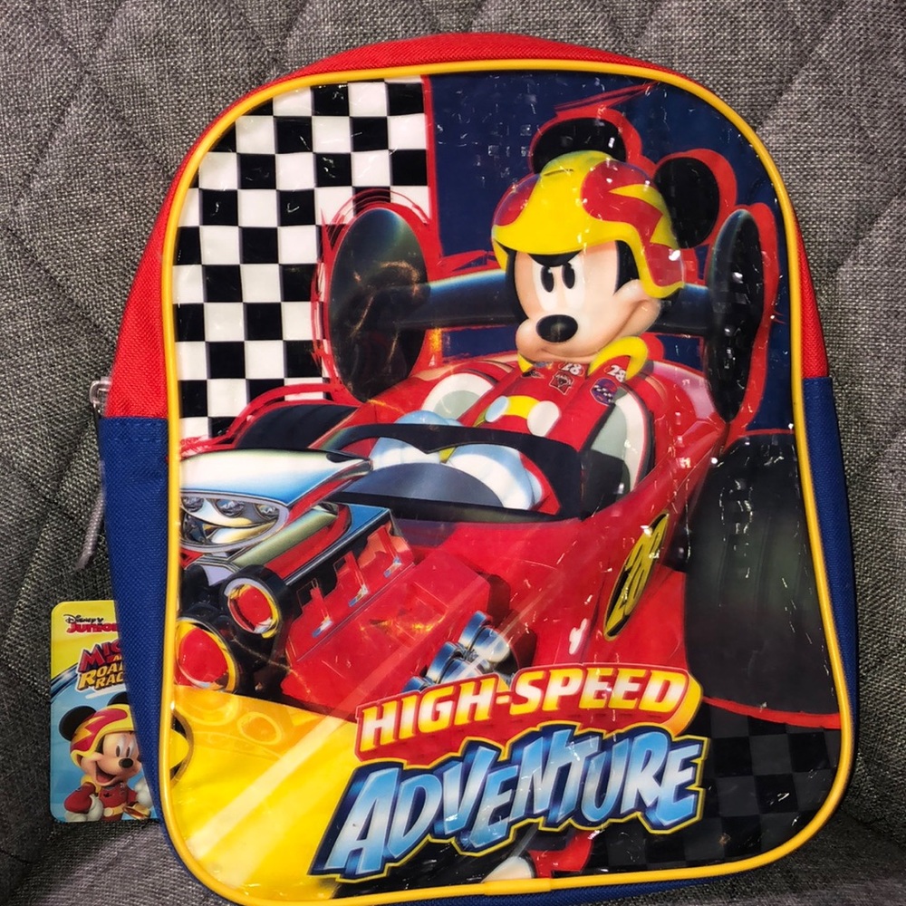 NWT - Disney Mickey Roadster Racer Backpack